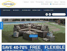 Tablet Screenshot of lasvegasfurnitureonline.com
